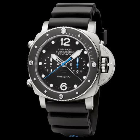 panerai luminor submersible flyback